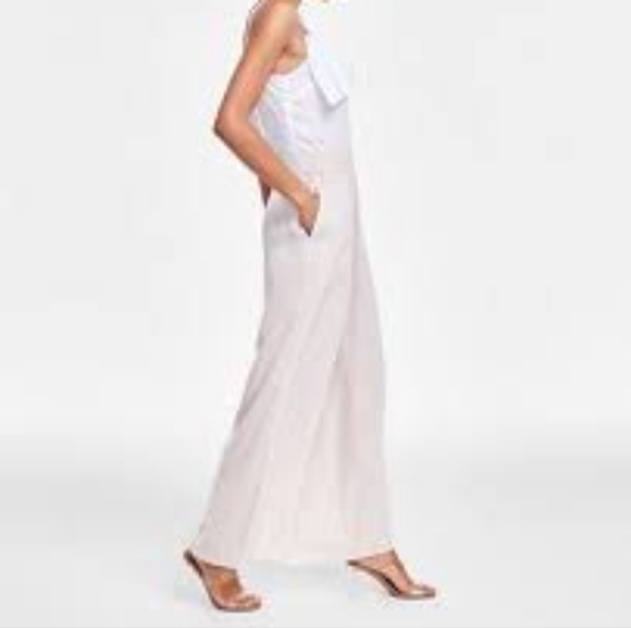 NWT BAR III | Silky Pull On Wide Leg Pants - Picture 4 of 4